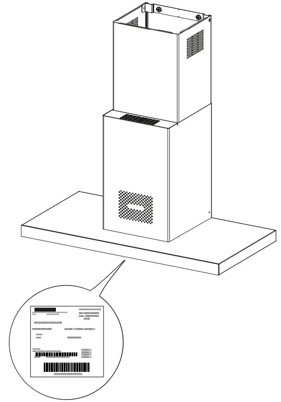 FRANKE FTMY AH BK MATT F90 Hood - clean