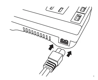 Duracell 175 Watt Power Inverter - Plug the removable cable