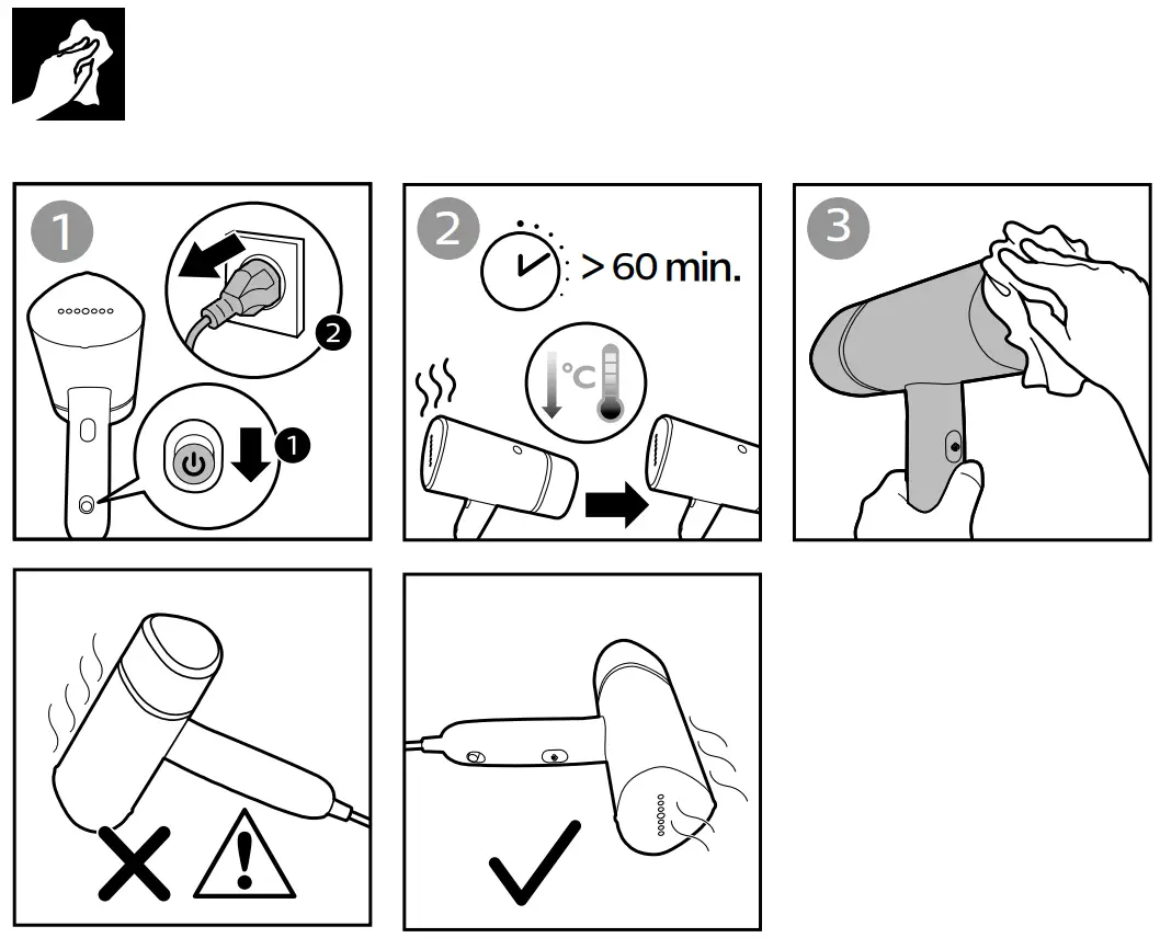 PHILIPS 3000 Series Handheld Steamer - fig101