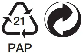 Dispose of packaging