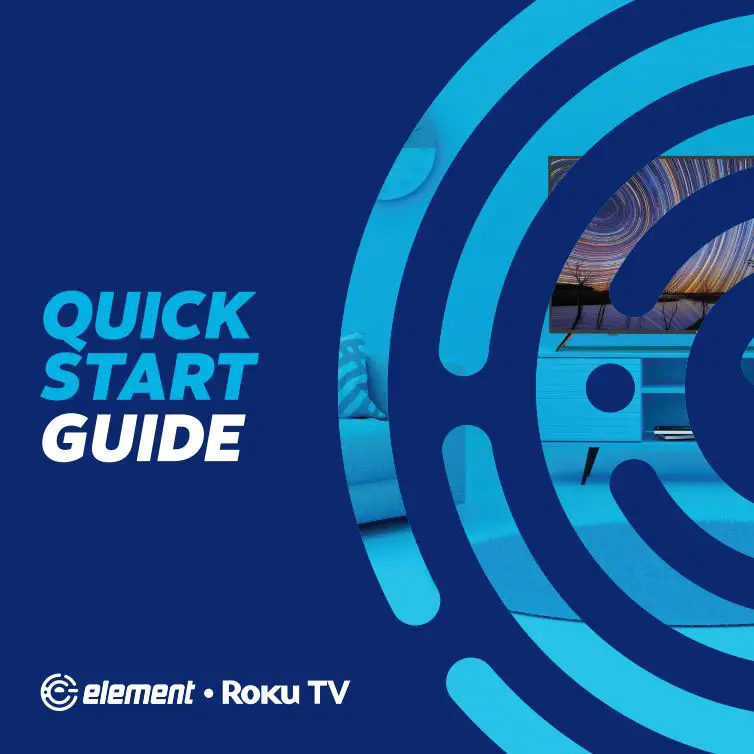 element E2AA40R HD Smart Roku Smart LED TV User Guide