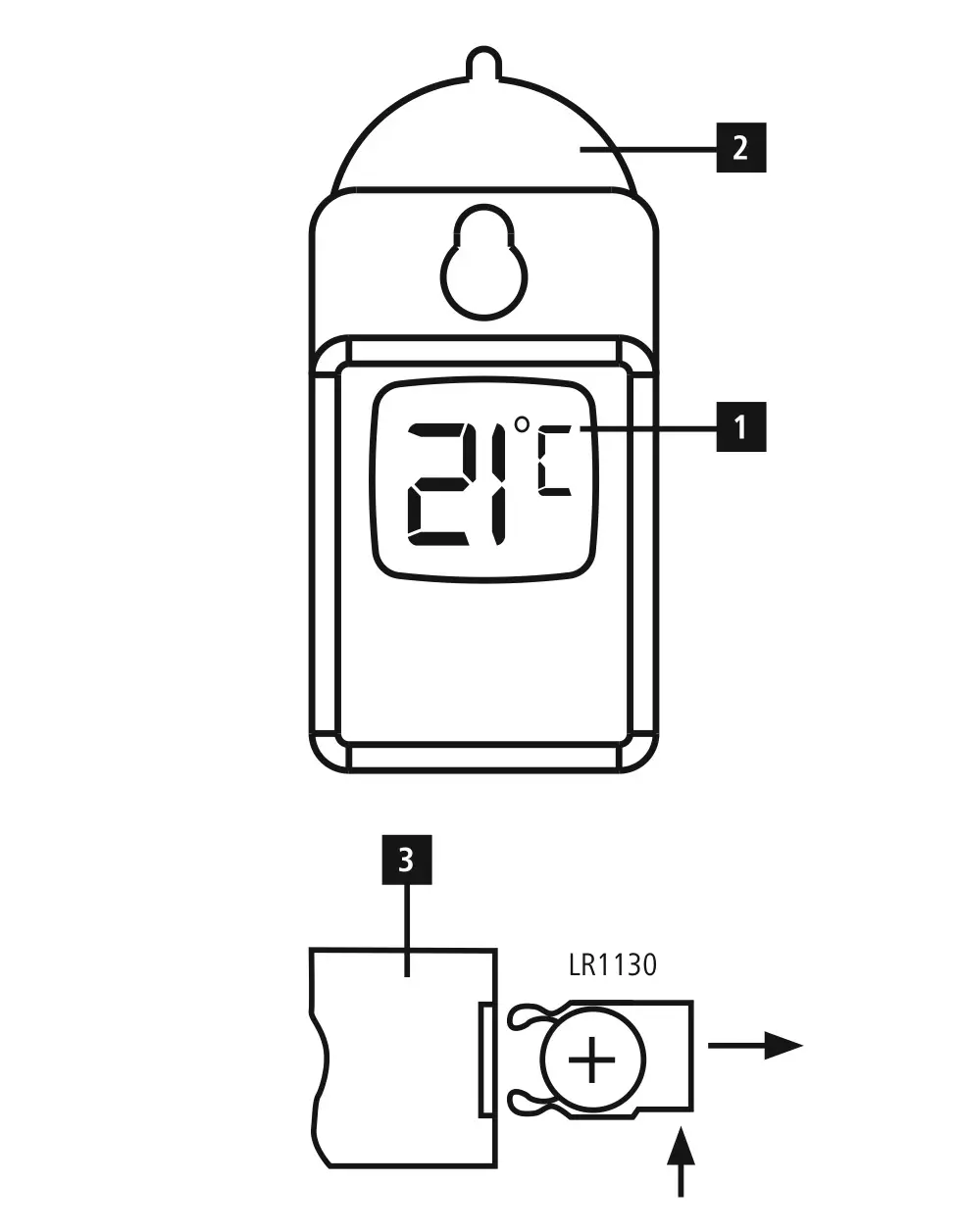 hama Window Thermometer - overview
