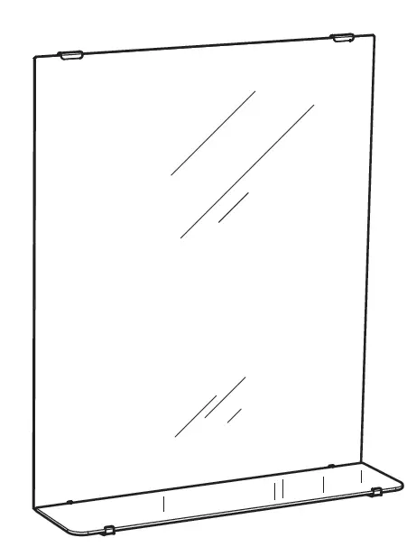 IKEA NYSJÖN Bathroom Mirror