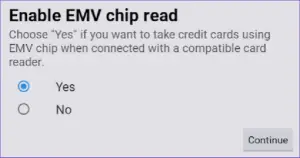 EMV CONFIGURATION