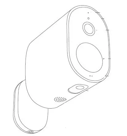 beryko 28988-Mi Wireless Outdoor Security Camera image