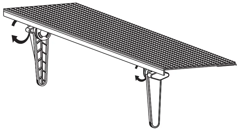 WALI TV Top Shelf - Instructions