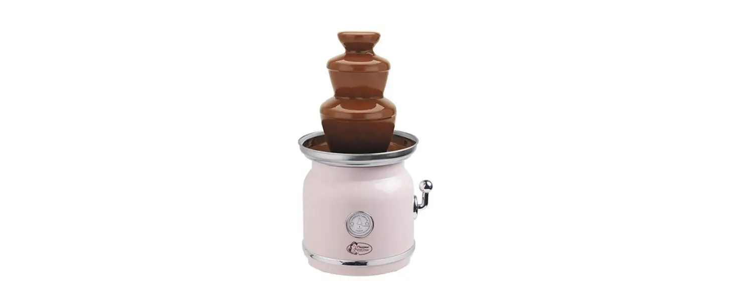 Bestron Acf700p Chocolate Fountain Retro Design With 3 Levels Instruction Manual