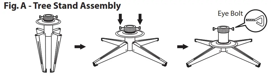 ENCHANTED FOREST TG80M4C25M00 8' Prelit Laguna Pine Artificial Christmas Tree