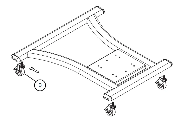 NEWSTAR PLASMA M1800E Flat Screen Floor Stand - Assemble
