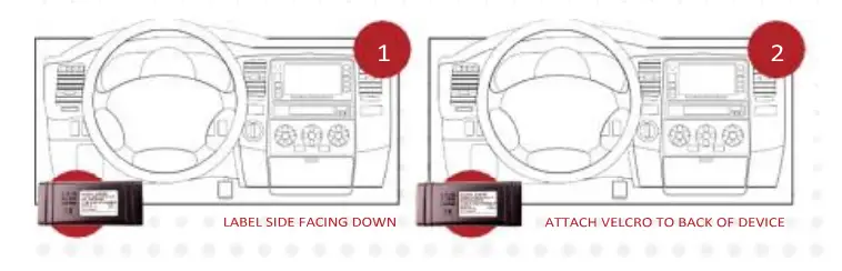 ADVANTAGE AQA01 Battery Operated LTE Cellular GPS Tracker - mounting evo