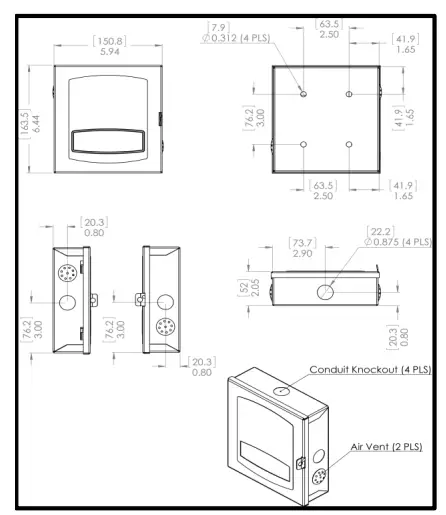 Enclosure Dimensions