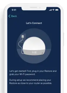 HATCH Restore Sound Machine Smart Light - SYAMBOL 1