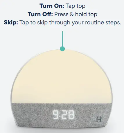 HATCH Restore Sound Machine Smart Light - Touch Sensor