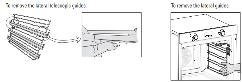 cata CMD 8108 X Electric Oven Instruction Manual - Oven accessories