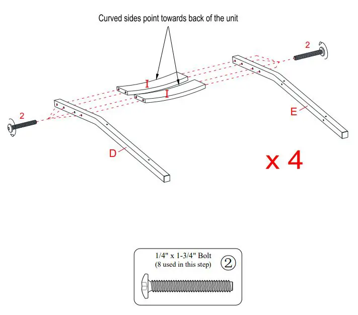 Whalenstyle Austen 5pc Counter Height Dining - Assembly Instructions for Table 3