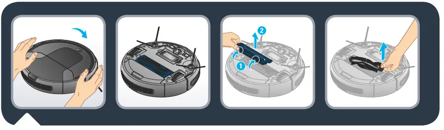 Tefal RG6875WH Serie 20 Robotic Vacuum Cleaner - fig 23