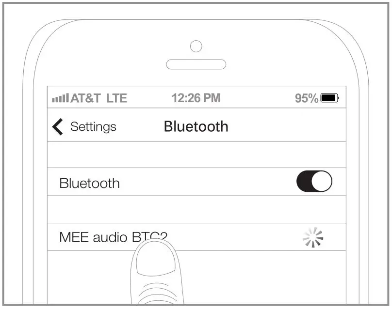 MEE Universal-Fit Noise-Isolating Musicians In-Ear Monitors - PAIRING BLUETOOTH ADAPTER 3