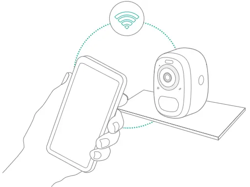 Secure Cam Systems GS P626 F28C WiFi Smart Battery Camera - Add the device