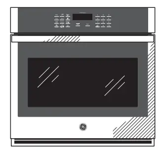 GE APPLIANCES JTS3000DN 30 Inch Smart Built-In Self-Clean Single Wall Oven With Never Scrub Racks - fit