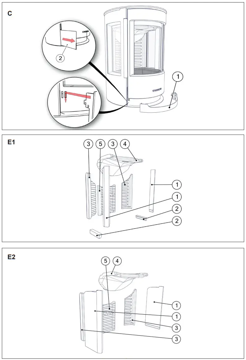 WIKING LUMA 1 Wall Mounted Heater - Fig 2
