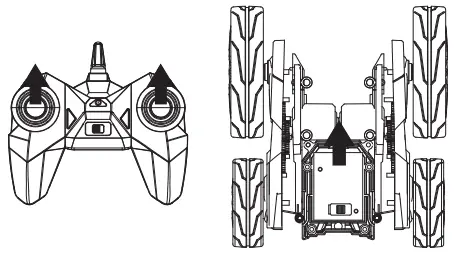Helicute H835 Strom Brave Stunt Car - Fig 1