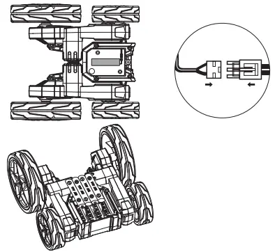 Helicute H835 Strom Brave Stunt Car - Stunt car