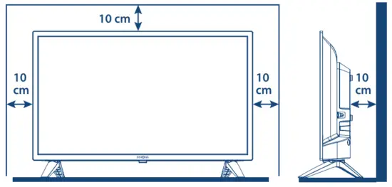 STRONG SRT 24HC3023 24 Inch LED TV with DVB T2 C S2 - Fig 1