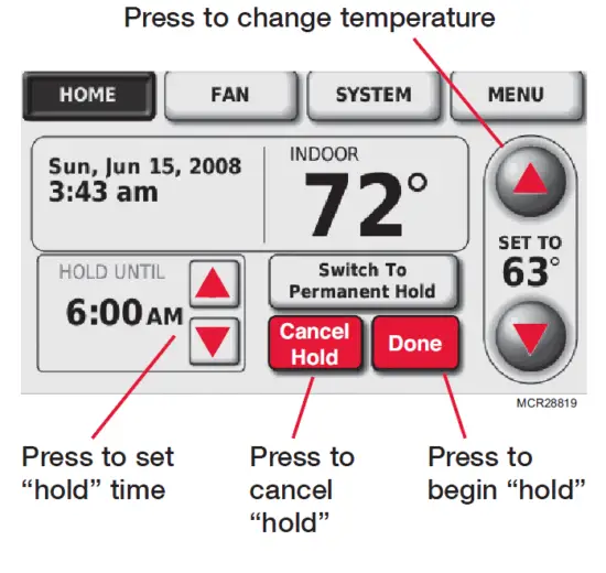 THX9000 -Honeywell -PRESTIGE -7