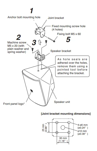 TOA F-1300BTWP Wide-Dispersion Speaker System 11