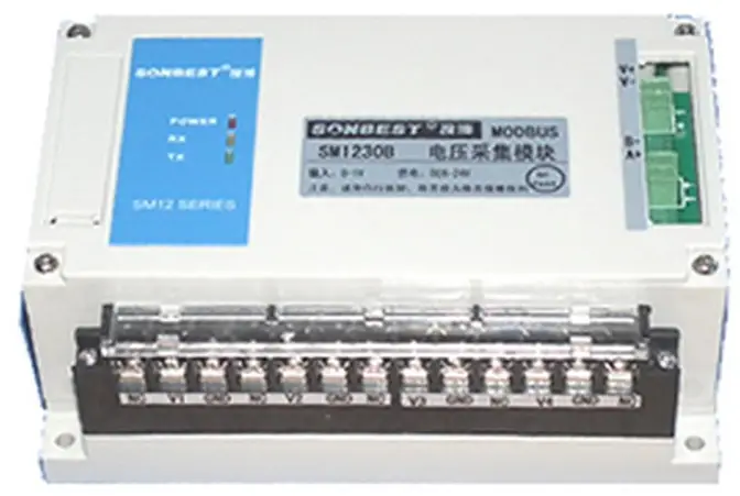 SONBEST SM1230B 8 RS485 Bus 8 Channel Voltage Acquisition -