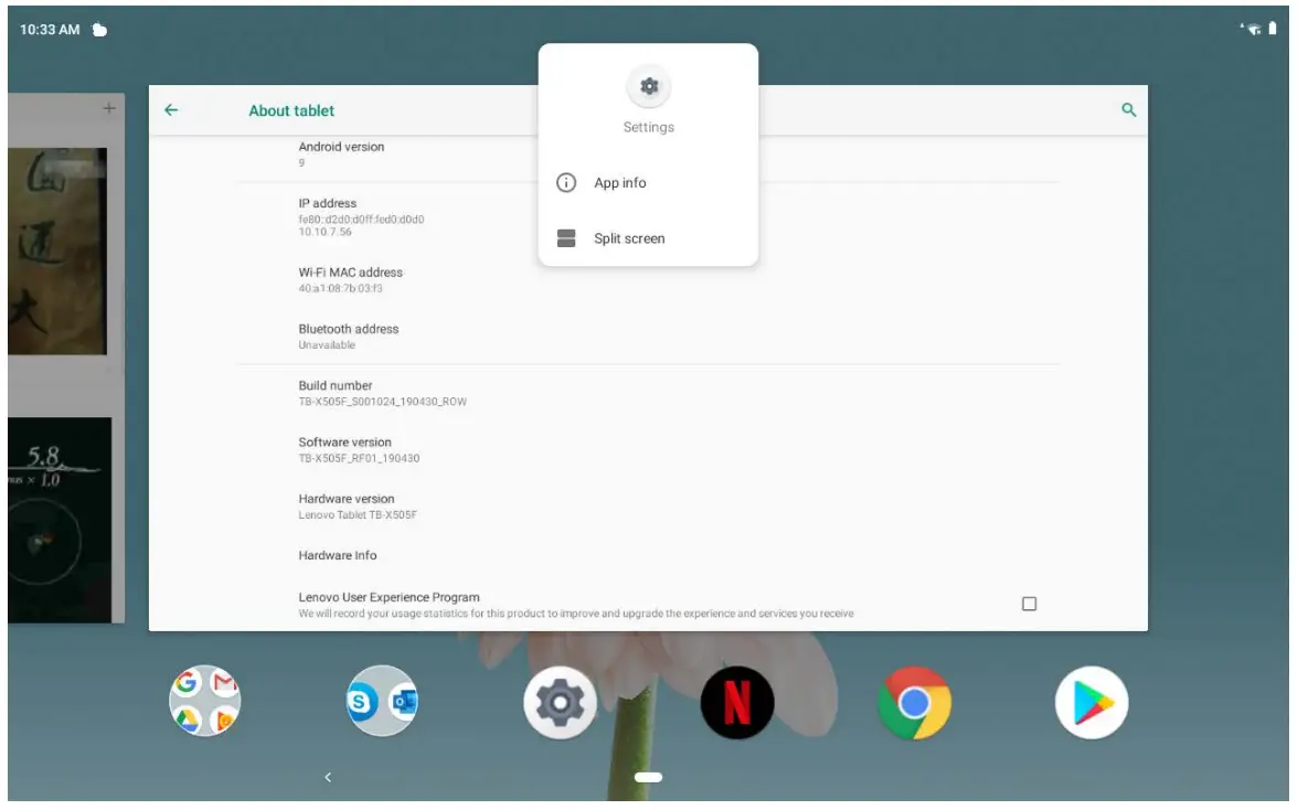 Lenovo M10 HD family entertainment tablet - APP 9