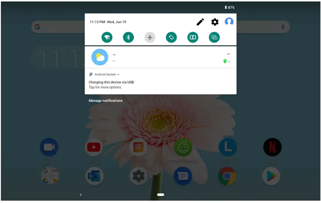 Lenovo M10 HD family entertainment tablet - APP