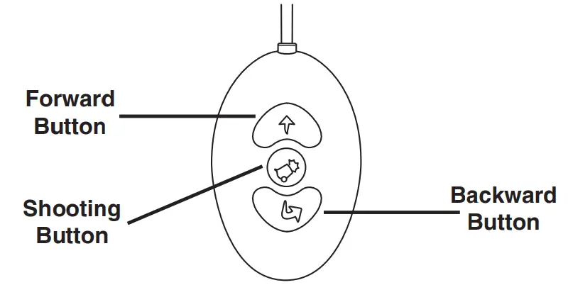 ZEEVA XB Remote Control Dart Tank with Suction Darts - Remote