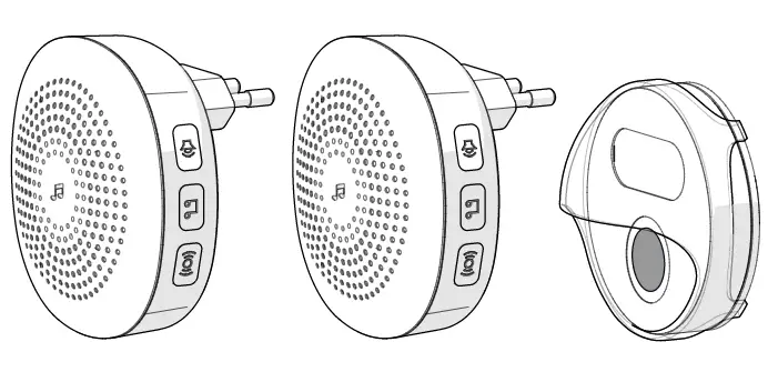 Nedis Doorb222cwt2 Doorbell User Manual Nedis Doorb222cwt2 Doorbell User Manual