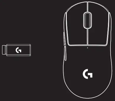 logitech MR0086 Pro X Superlight Wireless Mouse - fIG