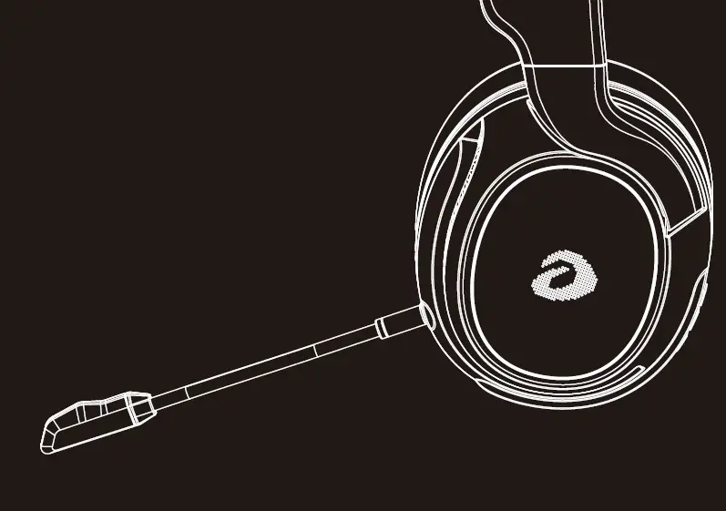 Dareu A710 Wireless Gaming Headset