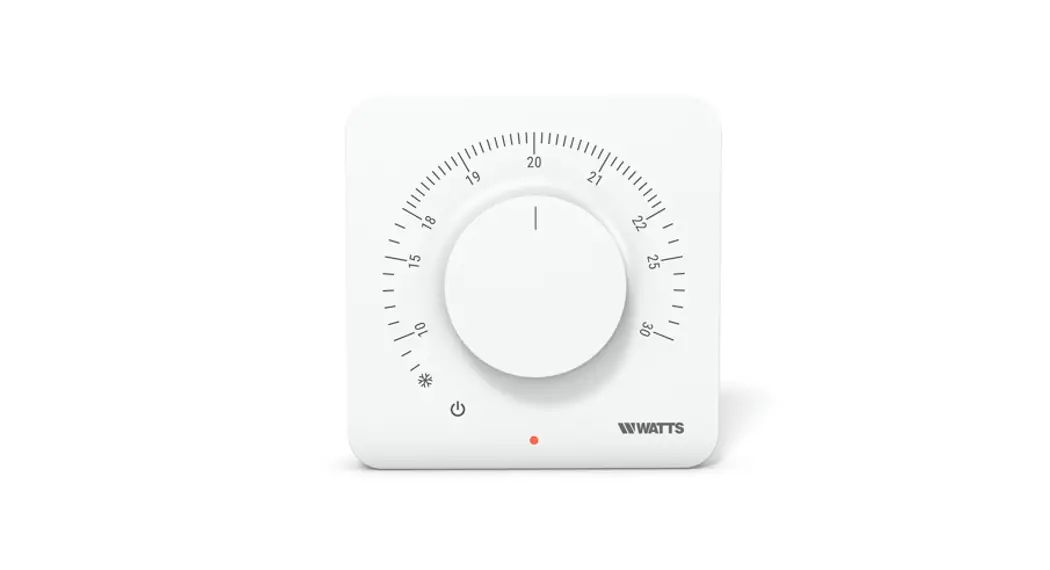 Watts A03 Vision Wireless Electronic Room Thermostat Installation Guide