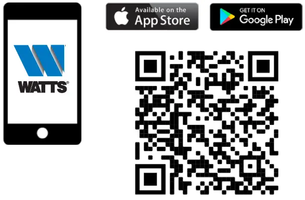 WATTS A03 Vision Wireless Electronic Room Thermostat - qr2