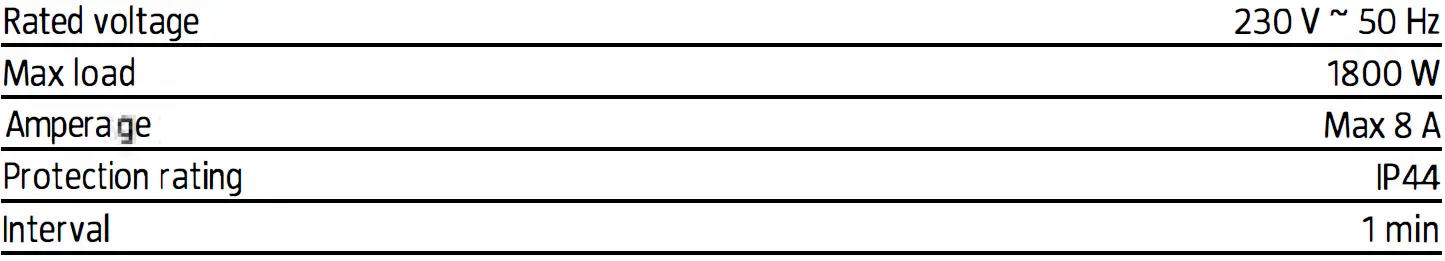 anslut Outdoor Digital Power Strip Timer 05