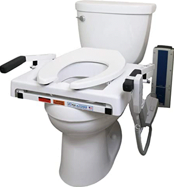 EZ-ACCESS-19617-TILT-Toilet-Incline-Lift-Battery-Power-