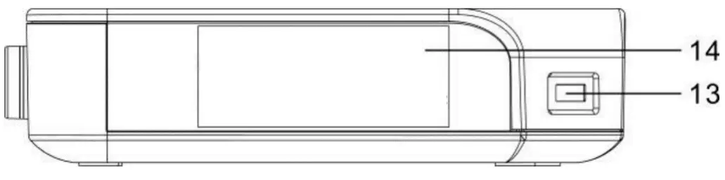 schneider SC320ACLGRY Portable FM Radio Player - DISPLAY
