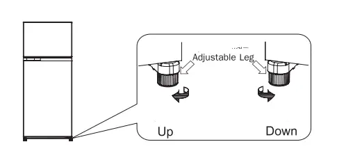 TOSHIBA GR-AG66T Glass Blue Borderless Double Door Refrigerator FIG 11