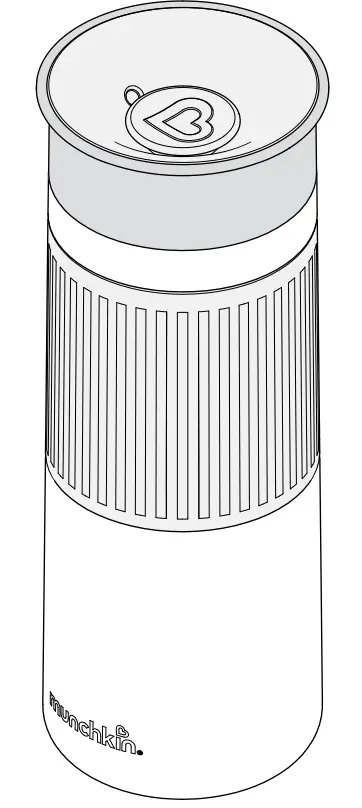 munchkin 11498 Miracle 360 Degree Hydration Bottle