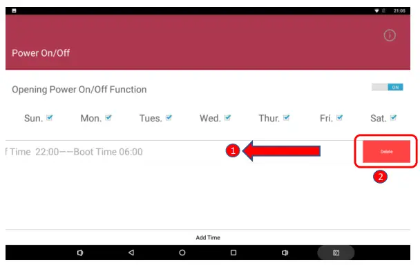 Delete a Reboot Schedule