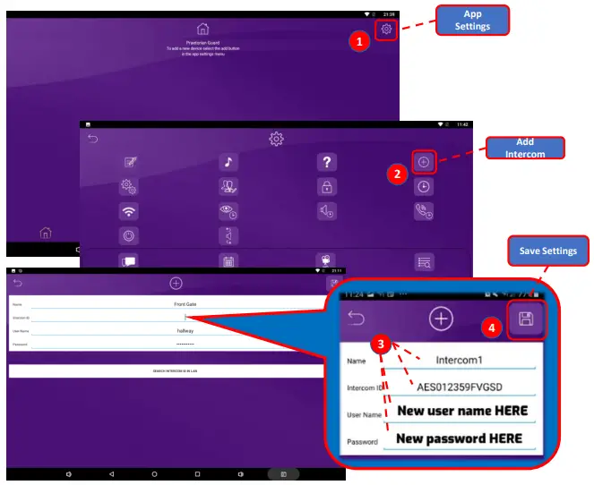 Intercom installation