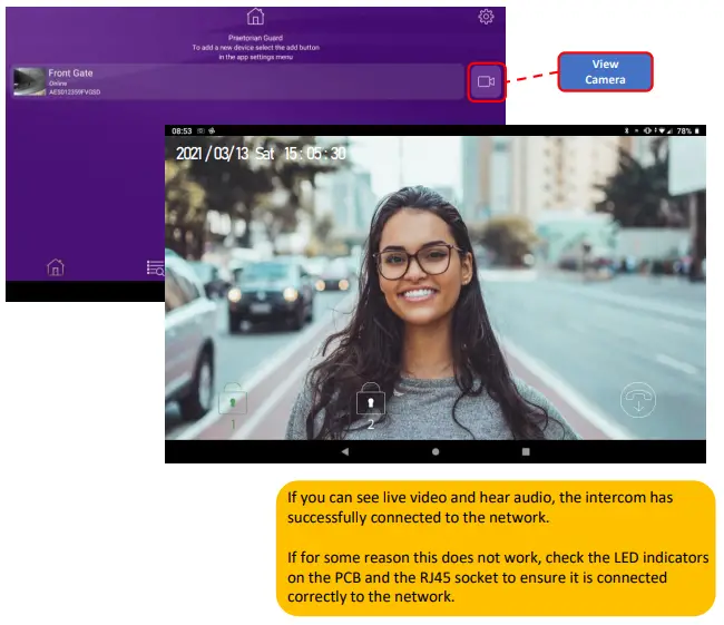 Intercom installation