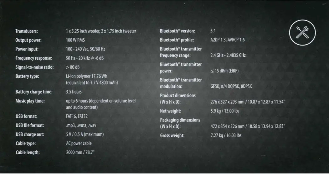 JBL 109PBENCRE Partybox Encore Essential Wireless Speaker - fig 13