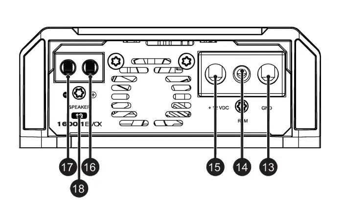 SOUNDIGITAL 1600.1 EVOX2 Car Audio Amplifier Owner's FIG 6