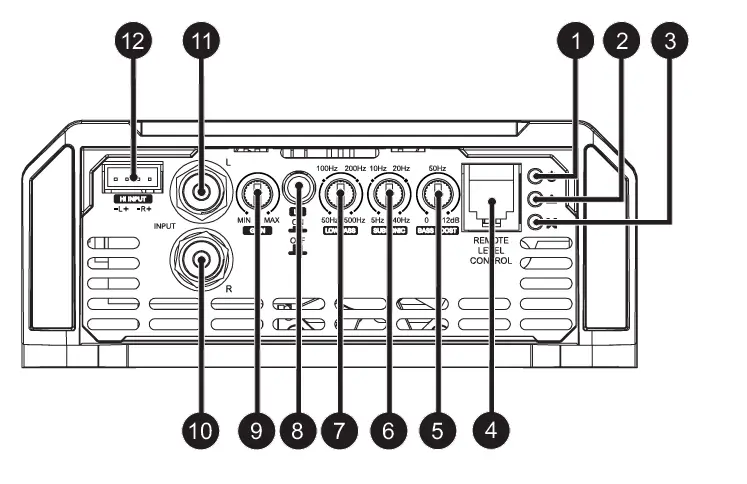 SOUNDIGITAL 1600.1 EVOX2 Car Audio Amplifier Owner's FIG 7