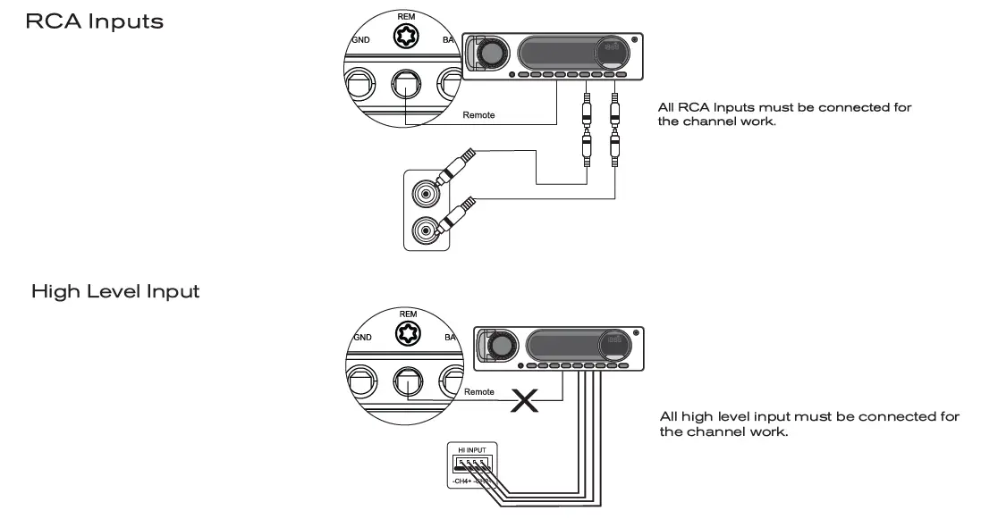 SOUNDIGITAL 1600.1 EVOX2 Car Audio Amplifier Owner's FIG 8